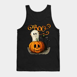 Boo Halloween Special Tank Top